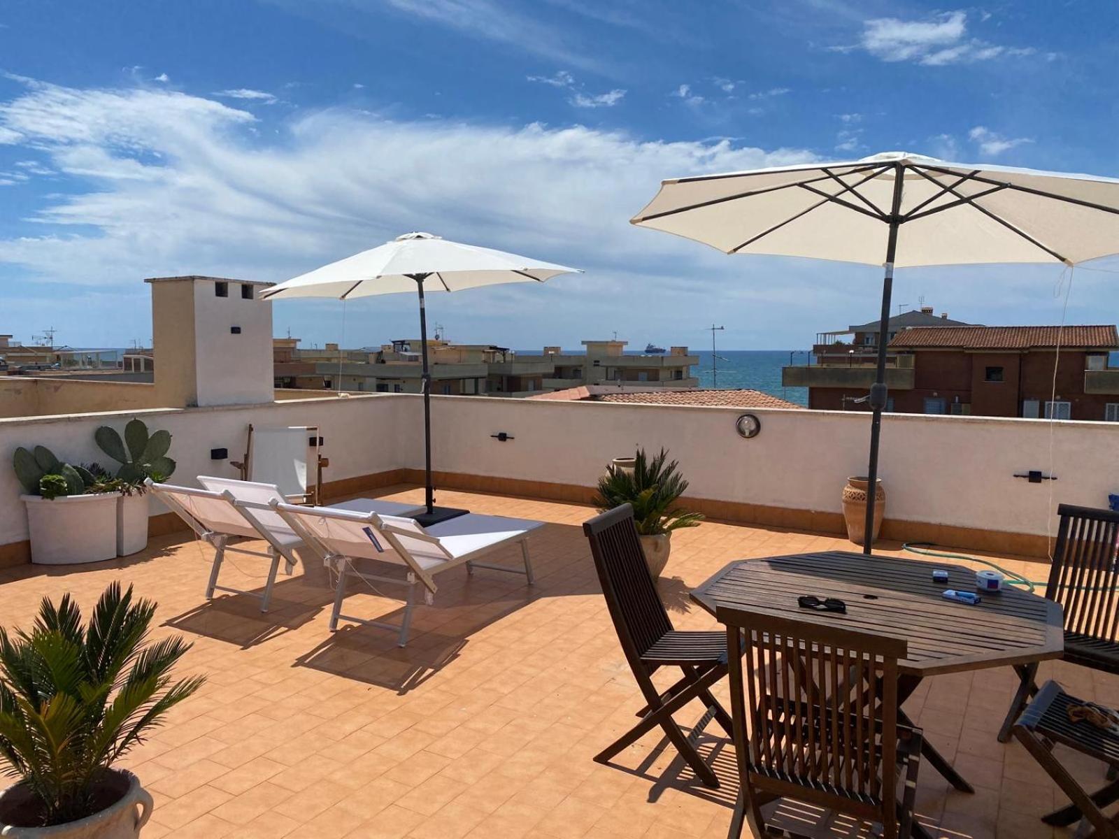 Appartamento Vista Mare A Marina Di Ardea L'Americano Dış mekan fotoğraf